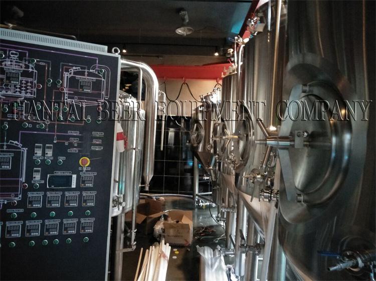1000L 3 vessel brewery system made from Tiantai company